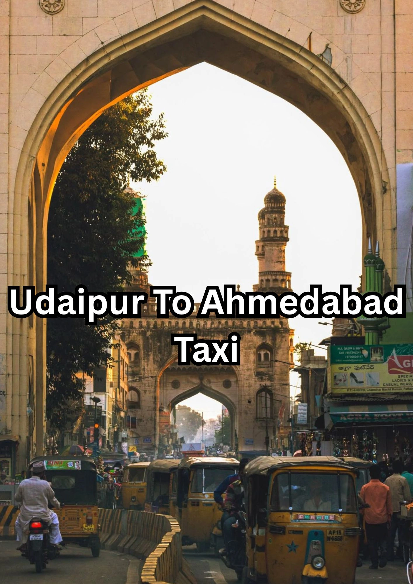 Udaipur to Ahmedabad Taxi