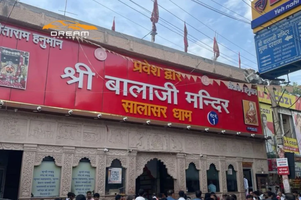 Jaipur to Salasar Balaji Taxi